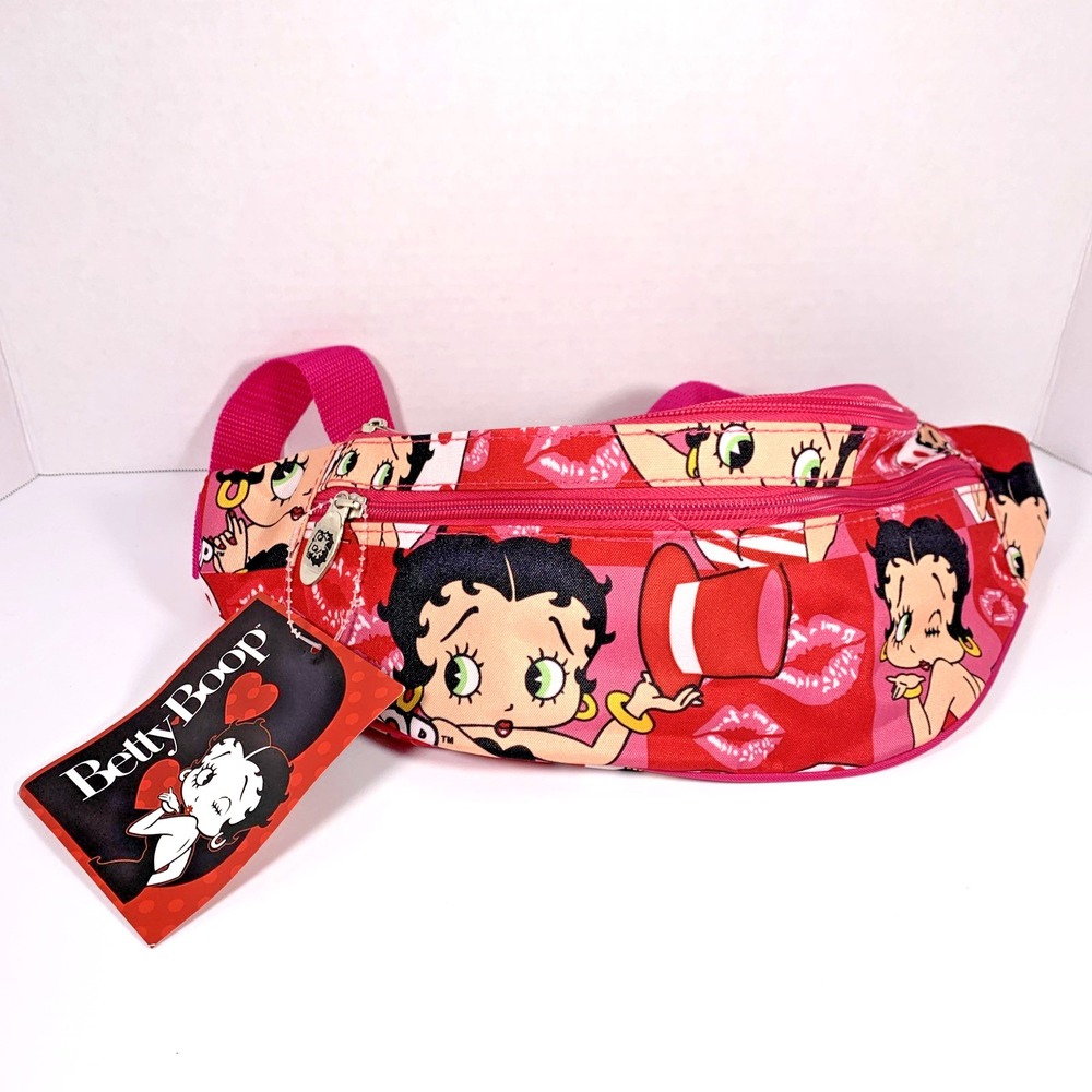 BETTY BOOP‎ Adjustable Fanny Pack Wallet Crossbody Shoulder Coin Bag PURSE NWT